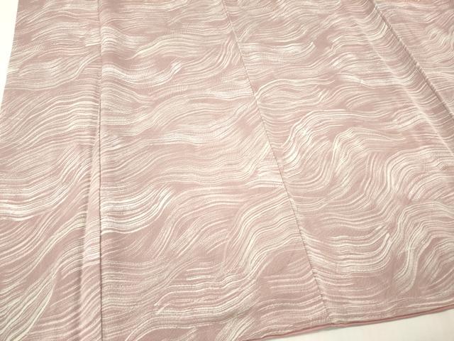 平和屋着物■上質な小紋　流水文　正絹　逸品　未使用　DABH8224zy