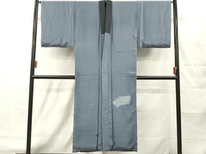 平和屋着物■男性　長襦袢　袷　絞り　人物風景文　暈し染め　金彩　正絹　逸品　DABH8250zy