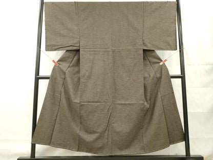 平和屋着物■男性　紬　霞文　正絹　逸品　DABH8254zy