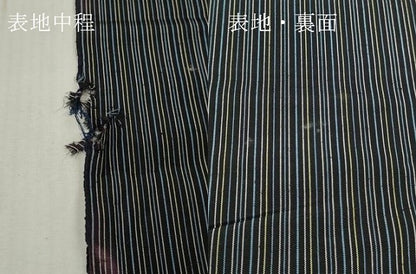 平和屋着物▼小紋　反物　着尺　間道　未使用　DABH8299zy