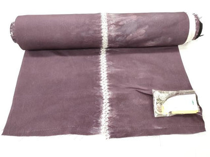 平和屋着物▼羽織・コート　解き反物　羽尺　総絞り　流線文　逸品　DABH8301zy