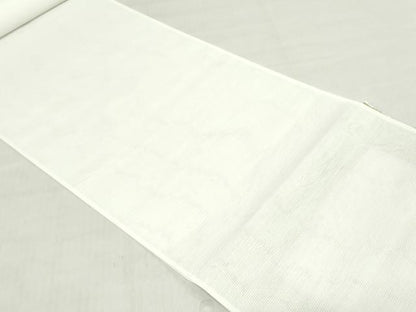 平和屋着物＊夏物　長襦袢　反物　着尺　駒絽　生成り色　洗える着物　未使用　DABH8343zy