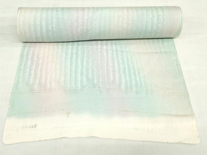 平和屋着物＊夏物　小紋　反物　着尺　縦絽　五泉　霞文　暈し染め　逸品　未使用　DABH8344zy