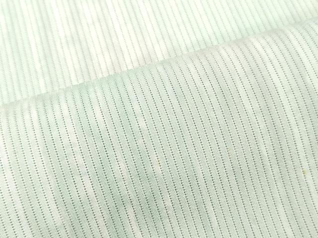 平和屋着物＊夏物　小紋　反物　着尺　縦絽　五泉　霞文　暈し染め　逸品　未使用　DABH8344zy