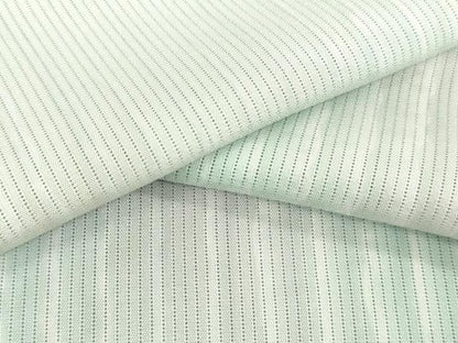 平和屋着物＊夏物　小紋　反物　着尺　縦絽　五泉　霞文　暈し染め　逸品　未使用　DABH8344zy