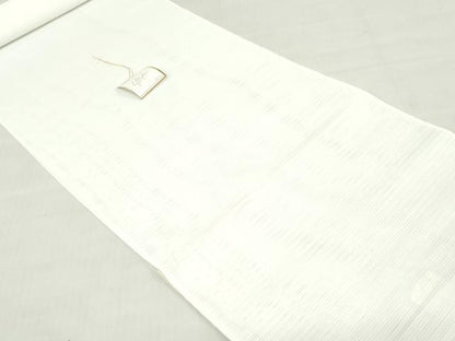 平和屋着物＊夏物　長襦袢　反物　着尺　そよ風絽　生成り色　東レシルック　洗える着物　未使用　DABH8347zy
