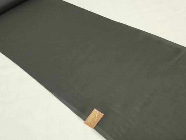平和屋着物＊夏物　黒生地　黒反物　着尺　駒絽　洗える着物　未使用　DABH8372zy