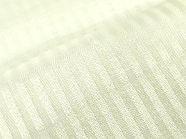 平和屋着物＊夏物　長襦袢　反物　着尺　縞　暈し染め　絹　麻　未使用　DABH8379zy