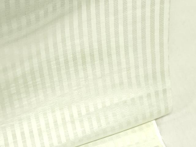 平和屋着物＊夏物　長襦袢　反物　着尺　縞　暈し染め　絹　麻　未使用　DABH8379zy