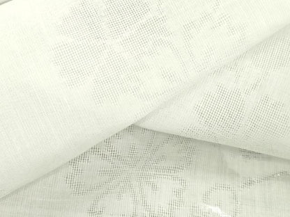 平和屋着物＊夏物　長襦袢　反物　着尺　本織紗　草花文紗　胡紛色　未使用　DABH8381zy