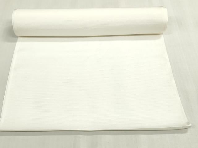 平和屋着物＊夏物　長襦袢　反物　着尺　駒絽　生成り色　逸品　未使用　DABH8385zy