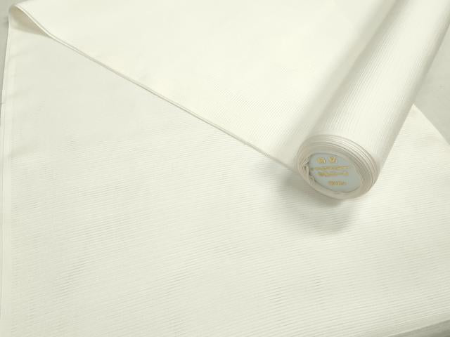 平和屋着物＊夏物　長襦袢　反物　着尺　駒絽　生成り色　逸品　未使用　DABH8385zy