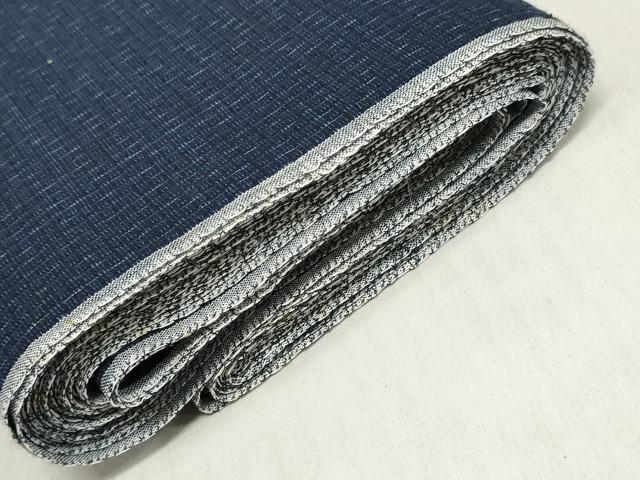 平和屋着物＊夏物　阿波しじら織　浴衣　反物　着尺　霞文　綿　逸品　未使用　DABH8520zy
