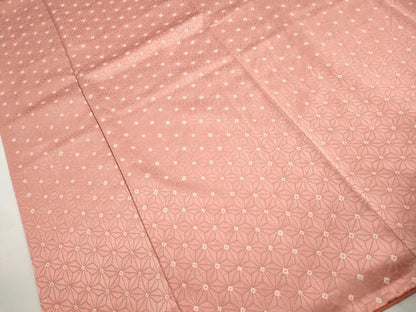 平和屋着物■上質な小紋　絞り　麻の葉文　高島屋扱い　正絹　逸品　DABH8555qa