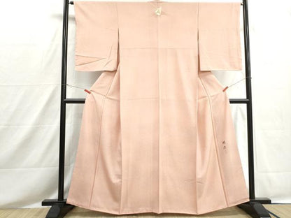 平和屋着物■上質な小紋　作家物　霞文　正絹　逸品　DABH8563qa