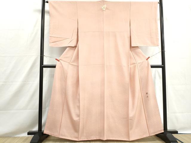 平和屋着物■上質な小紋　作家物　霞文　正絹　逸品　DABH8563qa