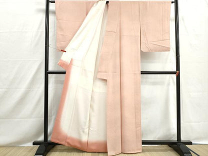 平和屋着物■上質な小紋　作家物　霞文　正絹　逸品　DABH8563qa