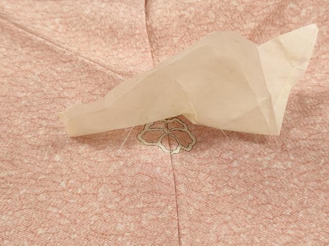 平和屋着物■上質な小紋　作家物　霞文　正絹　逸品　DABH8563qa