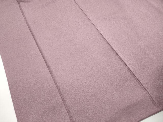 平和屋着物■上質な色無地　霞地紋　鳩羽色　正絹　逸品　DABH8564qa