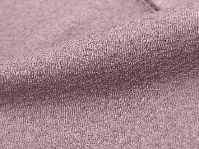 平和屋着物■上質な色無地　霞地紋　鳩羽色　正絹　逸品　DABH8564qa