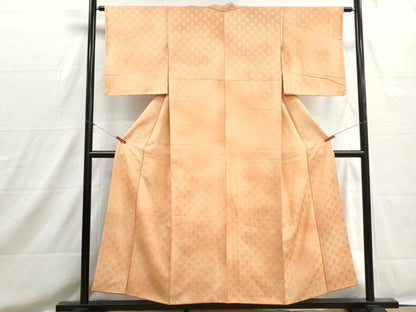 平和屋着物■上質な小紋　青海波地紋　暈し染め　正絹　逸品　DABH8602qa