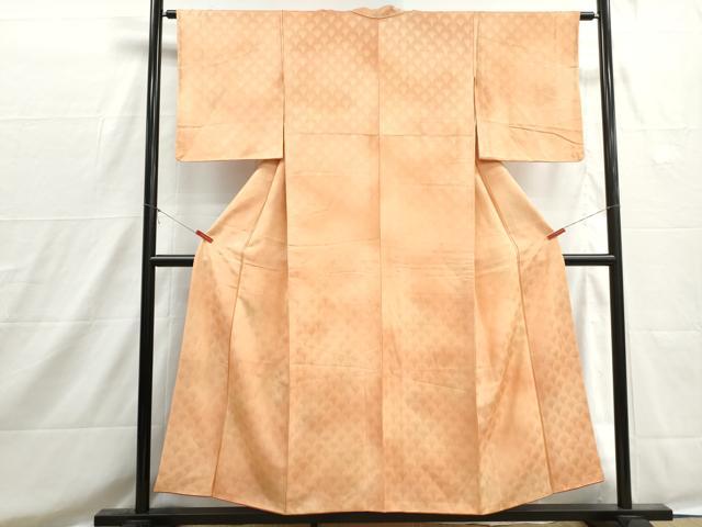 平和屋着物■上質な小紋　青海波地紋　暈し染め　正絹　逸品　DABH8602qa