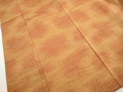 平和屋着物■上質な小紋　紬地　霞文　暈し染め　正絹　逸品　DABH8662qa