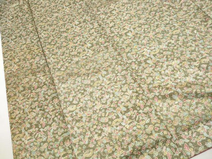 平和屋着物■上質な小紋　器物花文　正絹　逸品　DABH8687qa