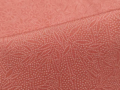 平和屋着物■江戸小紋　花尽くし文　正絹　逸品　DABH8707qa