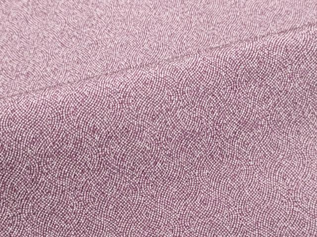平和屋着物■江戸小紋　抽象文　鬼しぼ縮緬　正絹　逸品　DABH8734qa