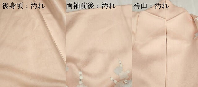 平和屋着物■訪問着　花車文　乱菊　椿　暈し染め　正絹　逸品　DABH8737qa