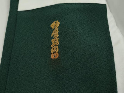 平和屋着物■上質な色無地　作家物　鉄色　正絹　逸品　DABH8752qa