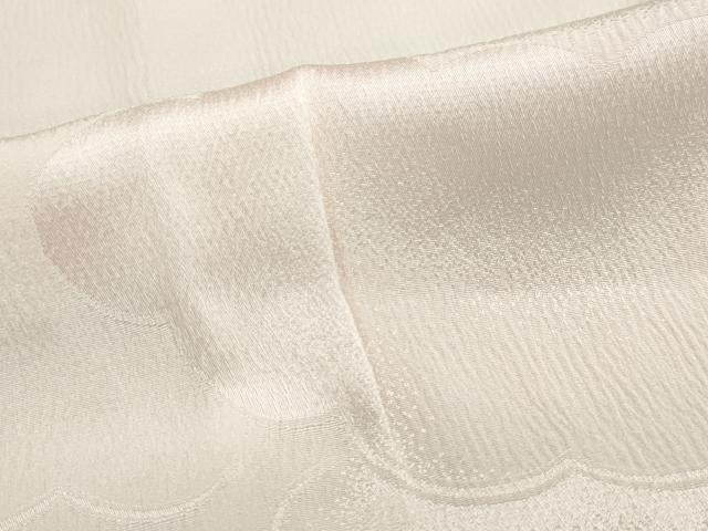 平和屋着物■長襦袢　無双仕立て　重ね雲地紋　暈し染め　正絹　逸品　DABH8763qa