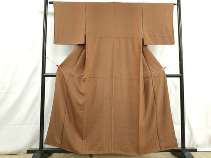 平和屋着物■上質な小紋　抽象花間道　正絹　逸品　DABH8767qa