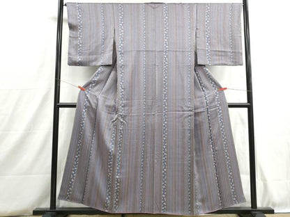 平和屋着物■上質な小紋　玩具間道　正絹　逸品　DABH8788qa