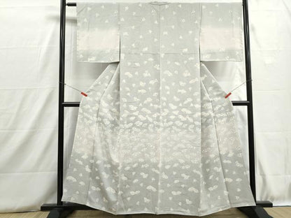 平和屋着物■訪問着　流水扇面文　暈し染め　正絹　逸品　DABH8792qa