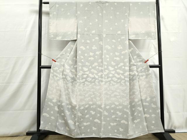 平和屋着物■訪問着　流水扇面文　暈し染め　正絹　逸品　DABH8792qa