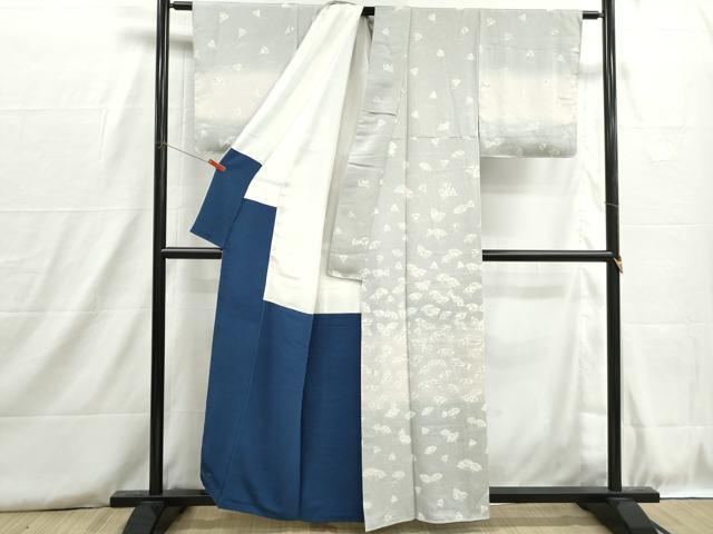 平和屋着物■訪問着　流水扇面文　暈し染め　正絹　逸品　DABH8792qa
