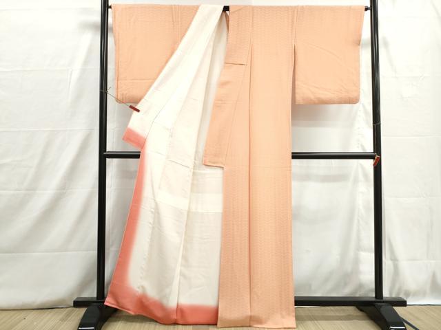 平和屋着物■上質な小紋　花菱文　松尽くし　正絹　逸品　DABH8808qa