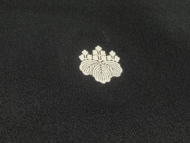平和屋着物■豪華黒留袖　刺繍　鳳凰花文　金銀糸　正絹　逸品　DABH8815qa