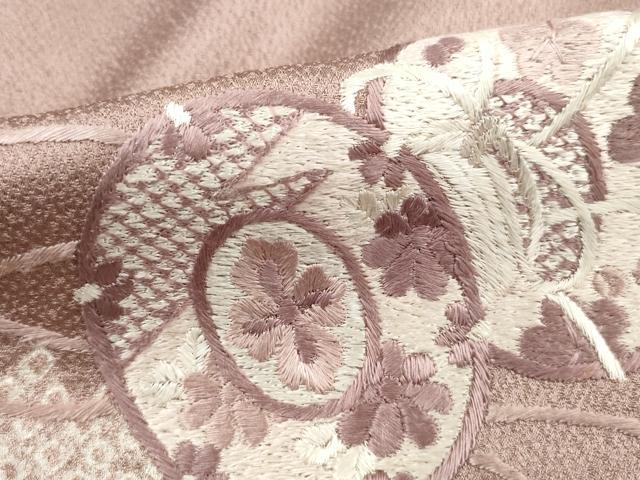 平和屋着物■訪問着　絞り　刺繍　花鼓文　高島屋扱い　正絹　逸品　DABH8819qa