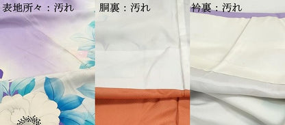 平和屋着物■豪華振袖　草花文　暈し染め　正絹　逸品　DABH8850qa