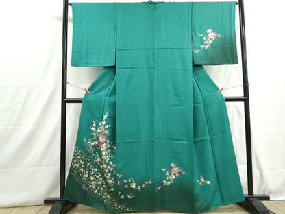 平和屋着物■訪問着　花車文　暈し染め　金彩　正絹　逸品　DABH8860qa