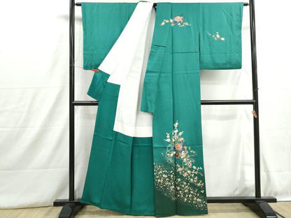 平和屋着物■訪問着　花車文　暈し染め　金彩　正絹　逸品　DABH8860qa