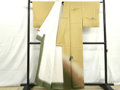平和屋着物■訪問着　作家物　器物文　能　暈し染め　金彩　正絹　逸品　DABH8861qa