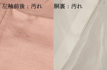 平和屋着物■訪問着　立波枝花文　暈し染め　金銀彩　正絹　逸品　DABH8887qa