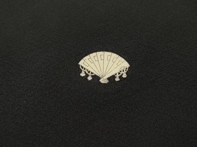 平和屋着物■豪華黒留袖　作家物　人物渡橋風景文　金銀彩　正絹　逸品　DABH8900qa