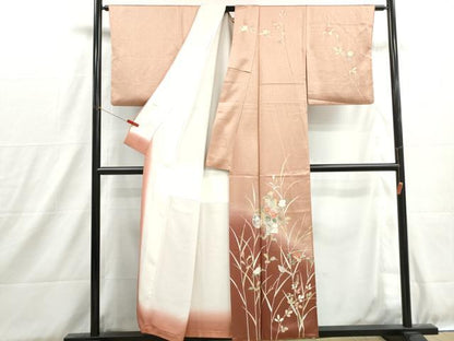 平和屋着物■訪問着　花鼓文　暈し染め　金彩　正絹　逸品　DABH8914qa