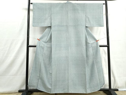 平和屋着物■上質な小紋　花丸文　正絹　逸品　DABH8938qa