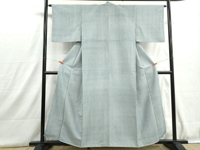 平和屋着物■上質な小紋　花丸文　正絹　逸品　DABH8938qa